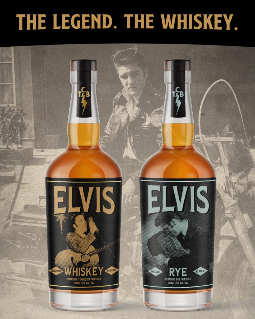 Elvis TIGER MAN Straight Tennessee Whiskey 45% Vol. 0,7l