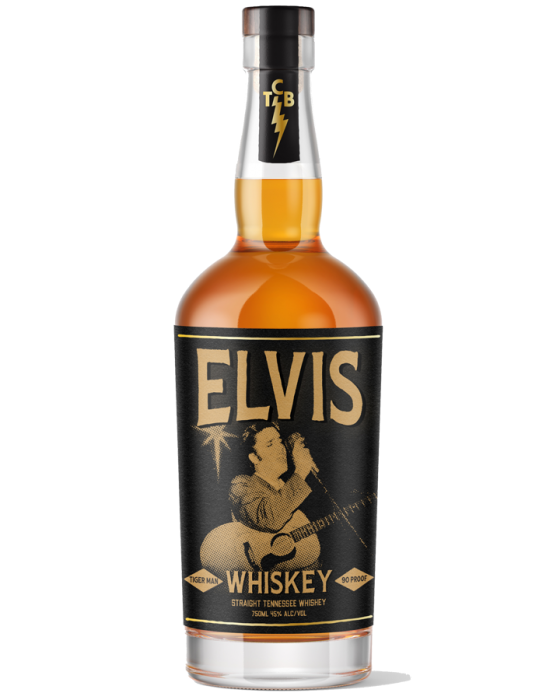 Elvis TIGER MAN Straight Tennessee Whiskey 45% Vol. 0,7l