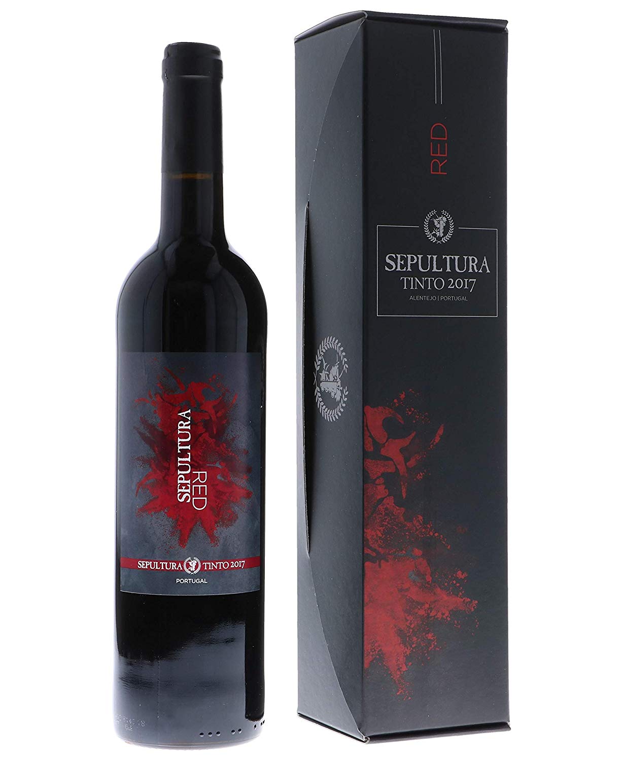 Sepultura Red Wine in der Geschenkbox