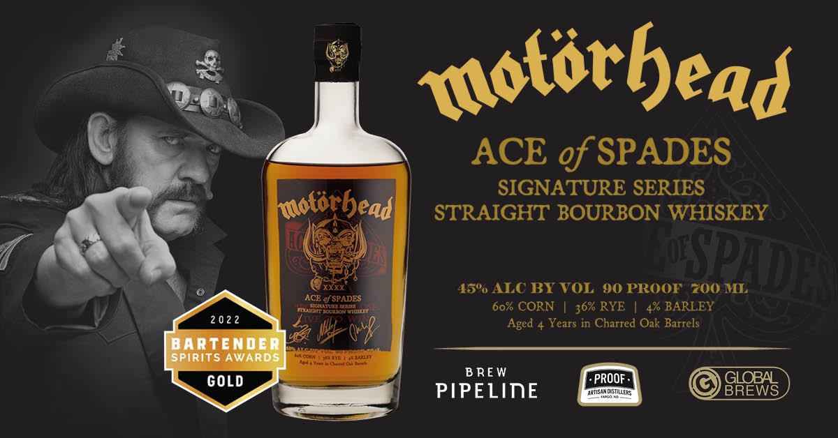 Motörhead Ace of Spades Straight  Whiskey 0,7L (45% Vol.)